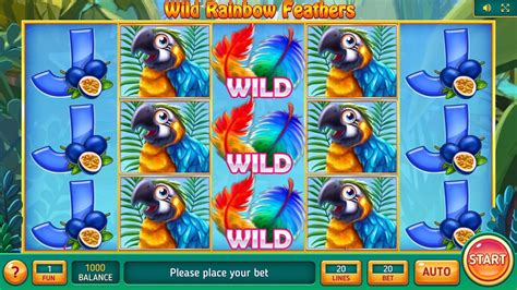 Wild Rainbow Feathers Slot Grátis